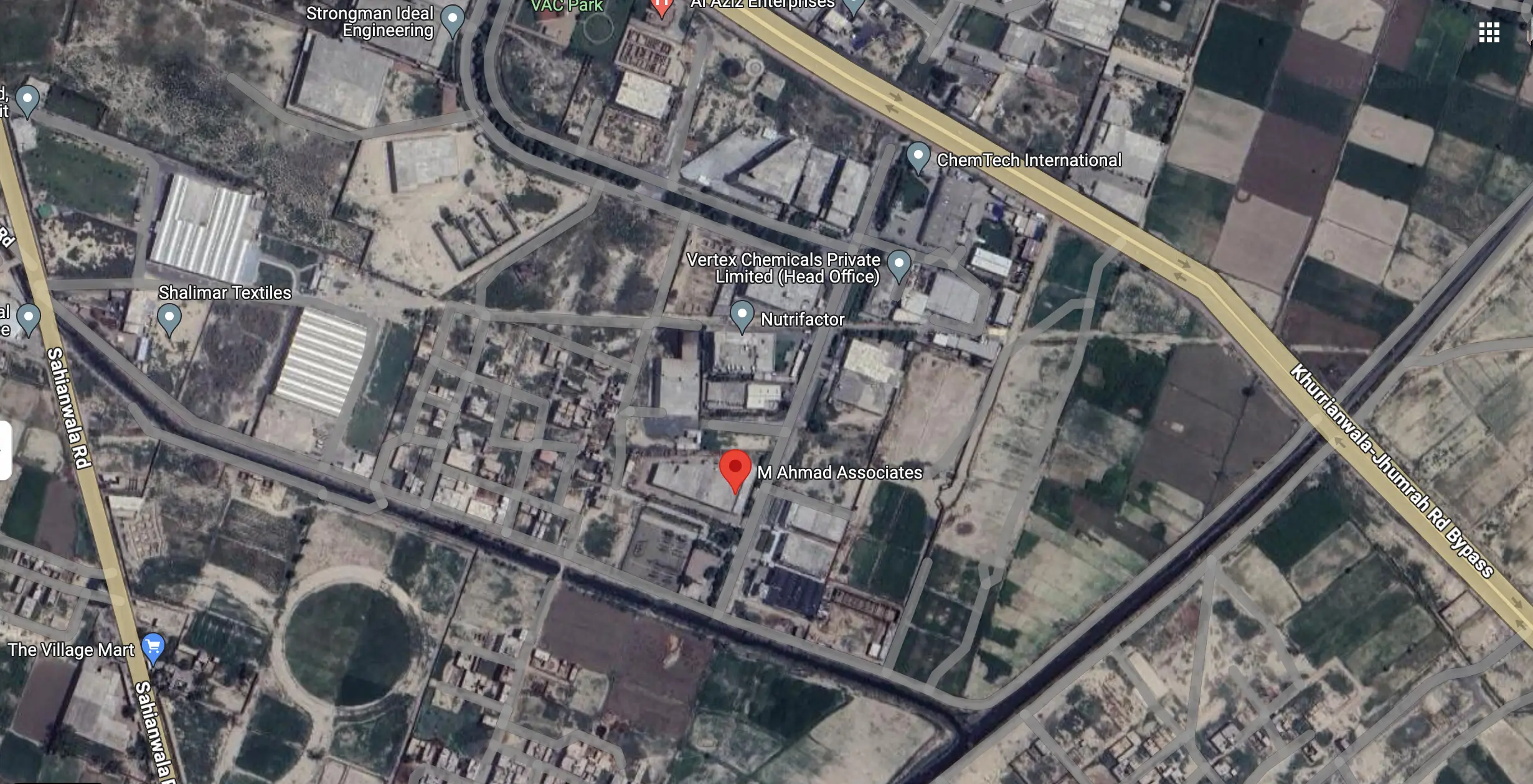 M Ahmad Associates Location
